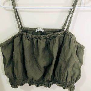 American Eagle Crop Tank Top